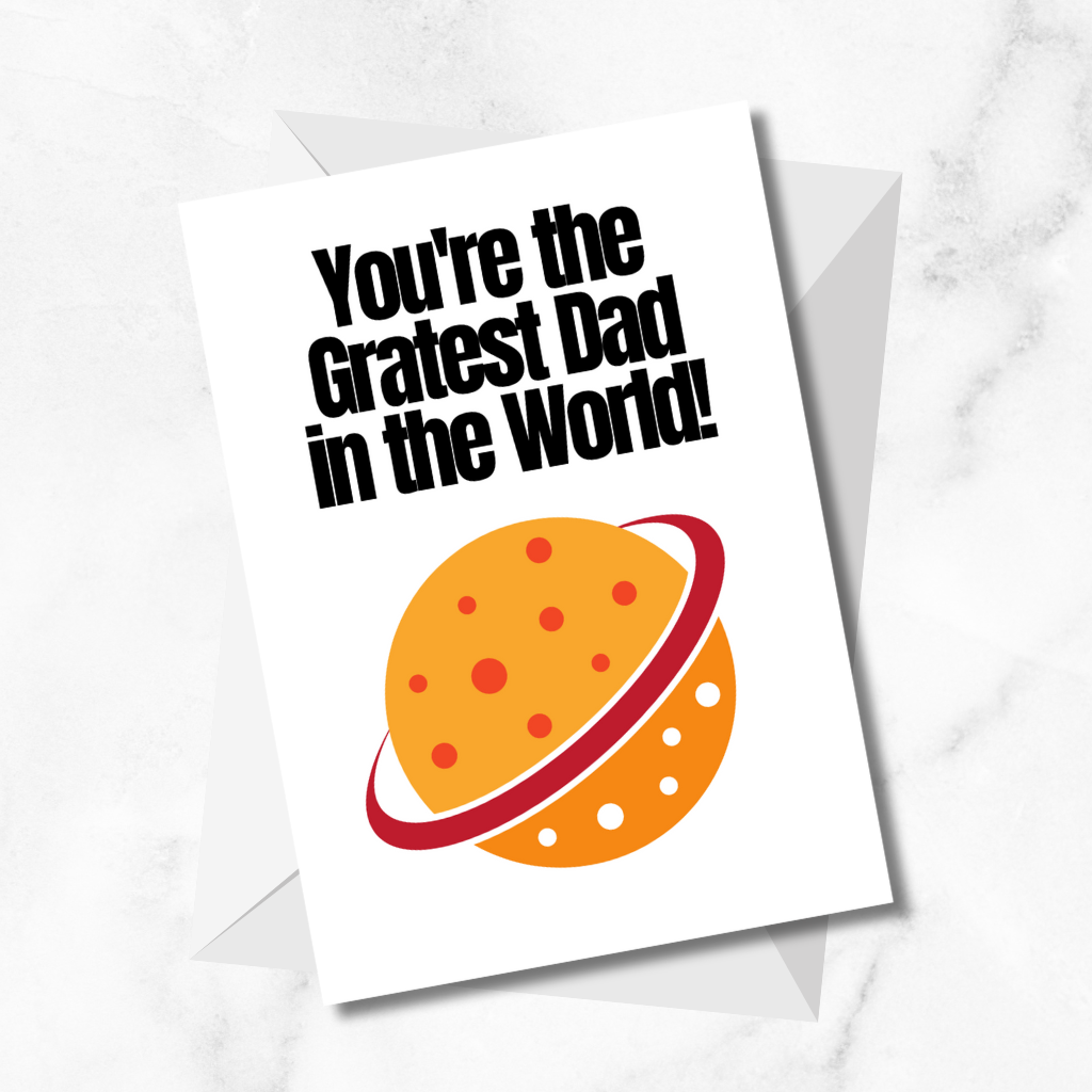 "Gratest Dad" Greeting Card