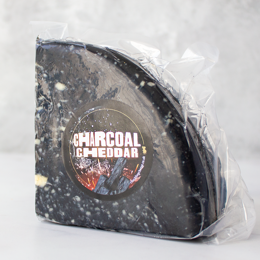 Charcoal Cheddar 1/4 Wheel 560g