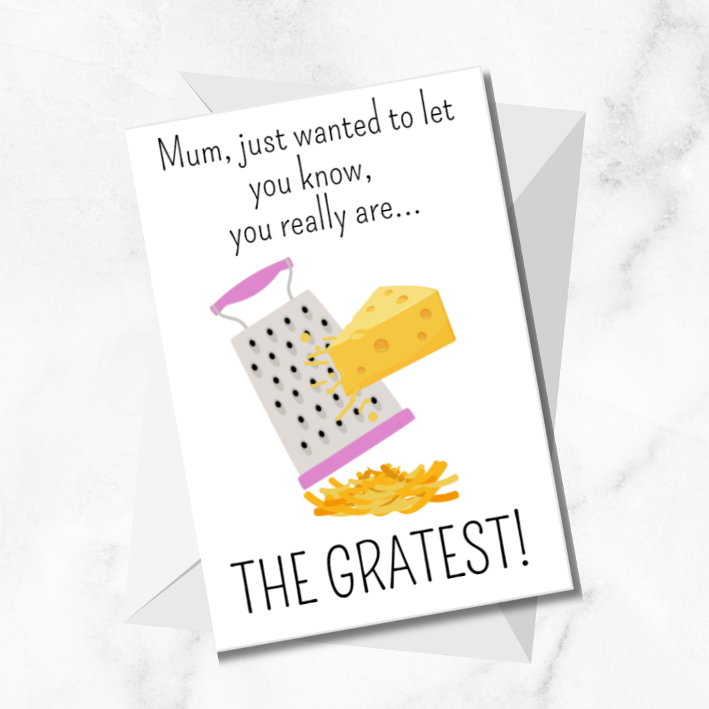 "Gratest Mum" Greeting Card