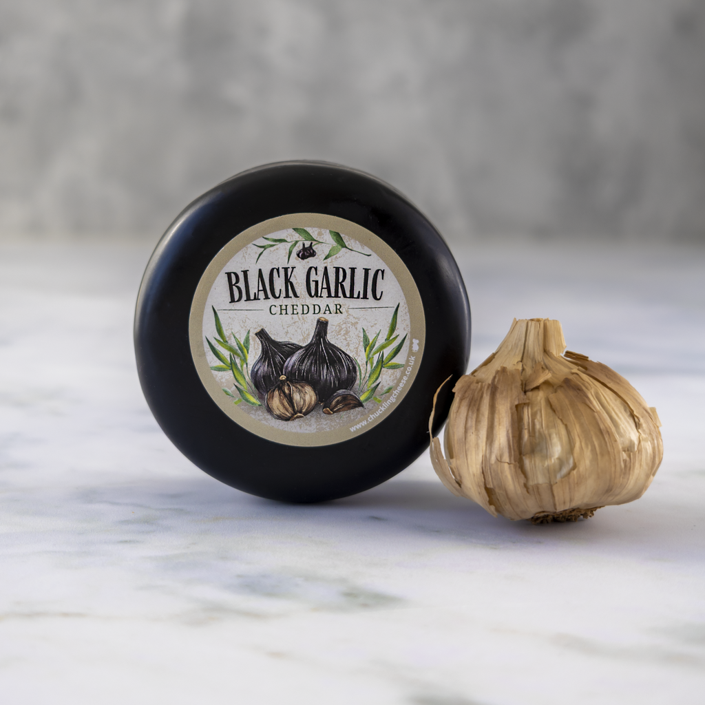 Black Garlic Cheddar Truckle