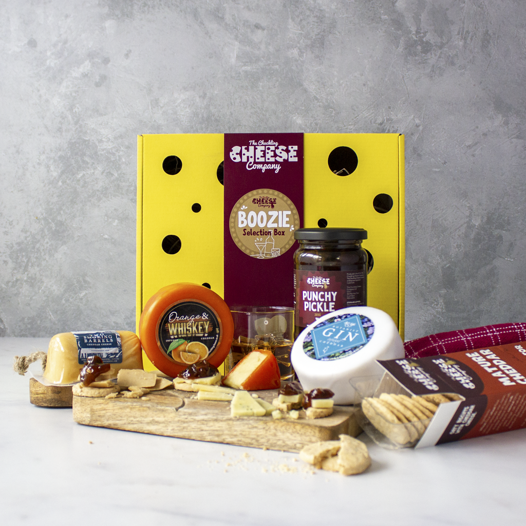 The Boozie! Cheese Selection Gift Box