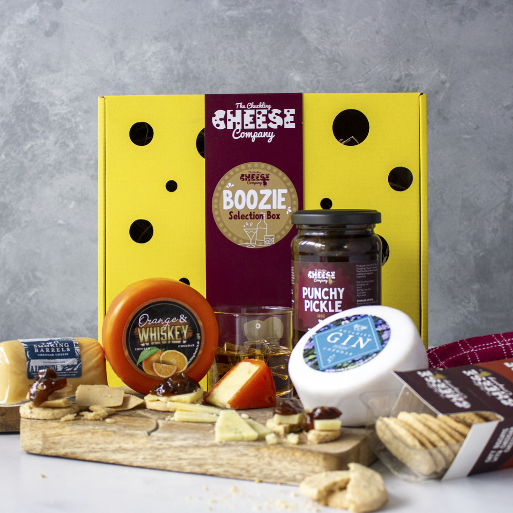 The Boozie! Cheese Selection Gift Box