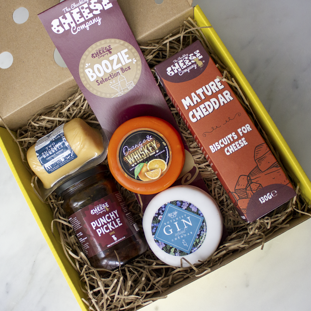 The Boozie! Cheese Selection Gift Box