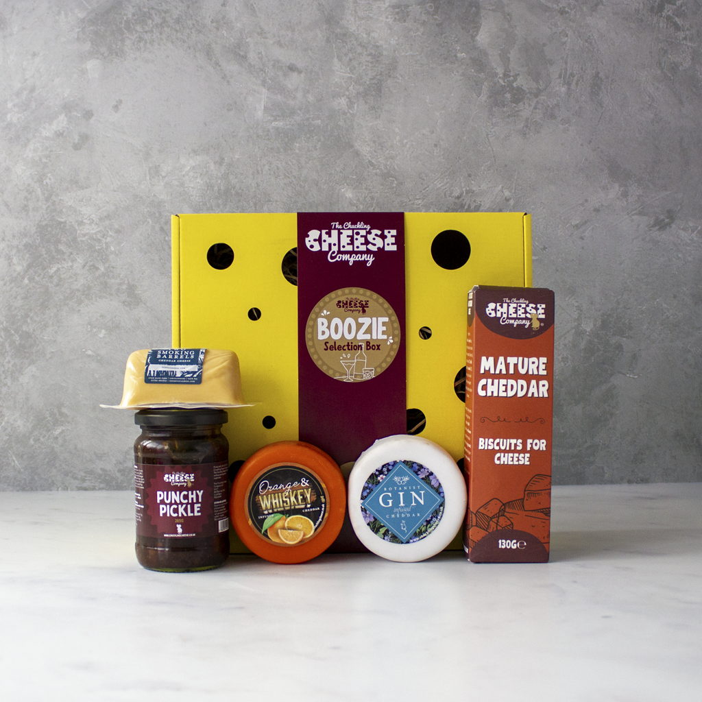 The Boozie! Cheese Selection Gift Box