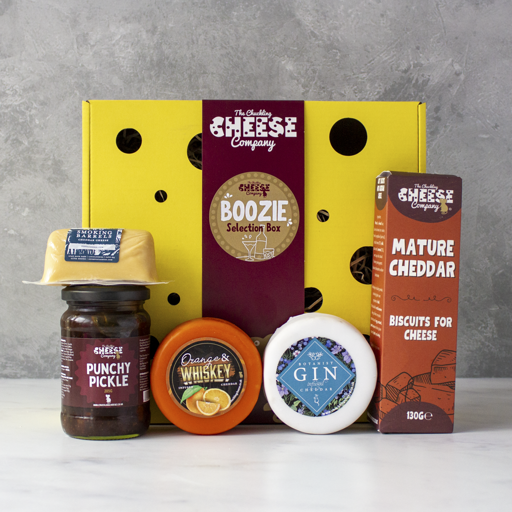 The Boozie! Cheese Selection Gift Box