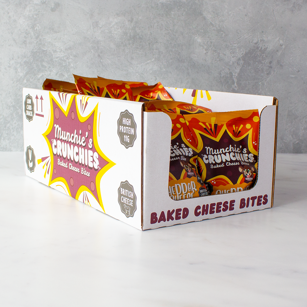 Original Cheese Flavour Munchie's Crunchies Case of 24
