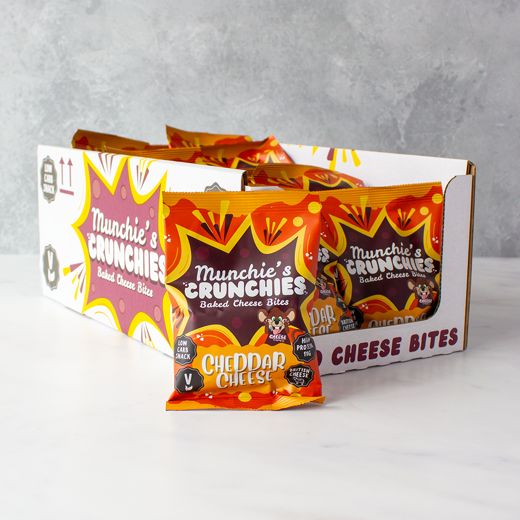 Original Cheese Flavour Munchie's Crunchies Case of 24