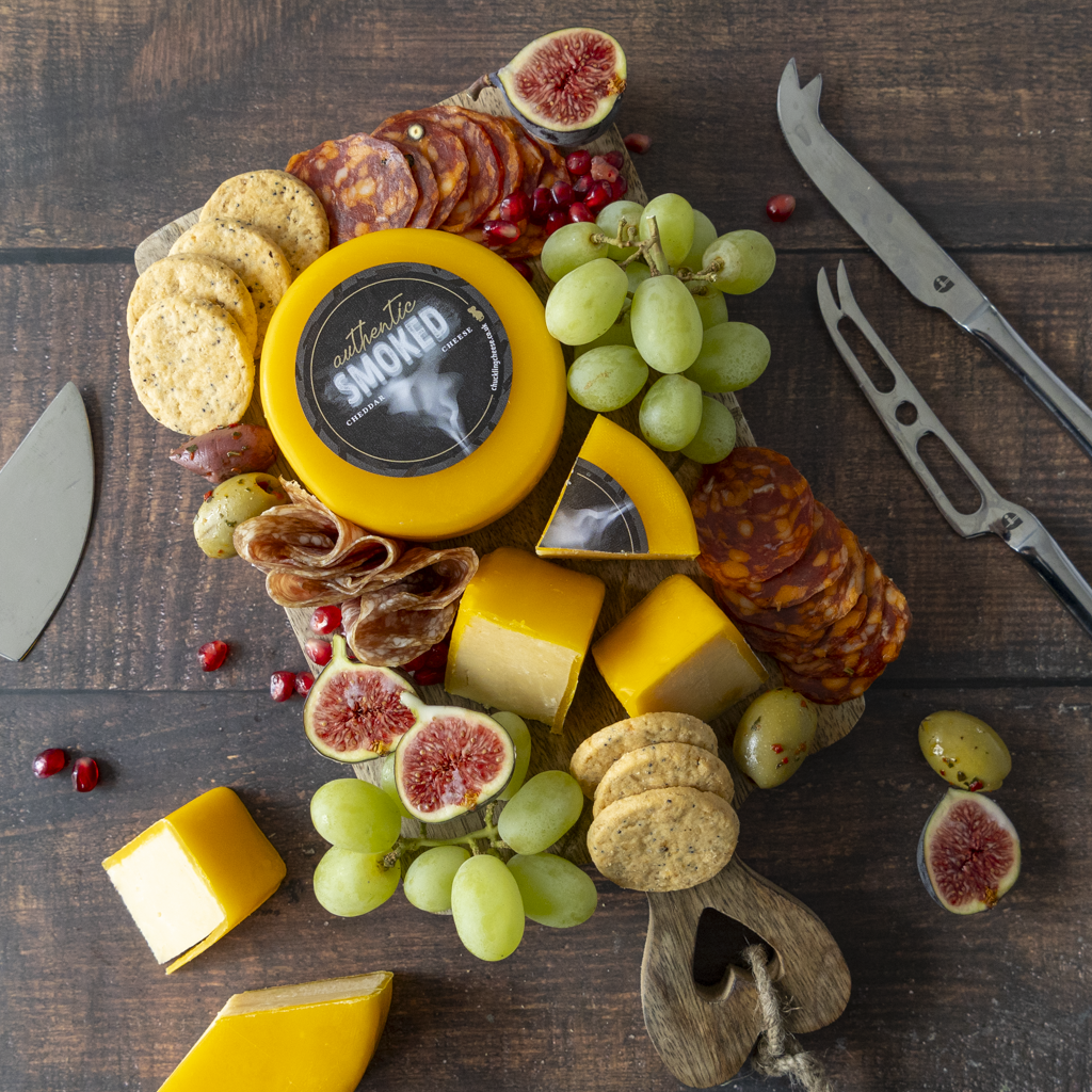 Authentic Smoked Cheddar Truckle