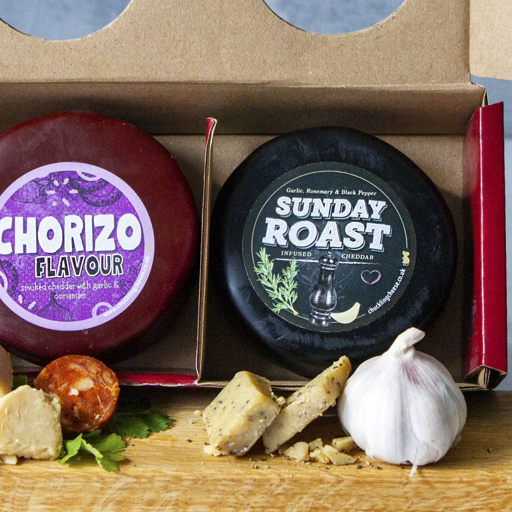 Cheese Truckle Selection Gift Box