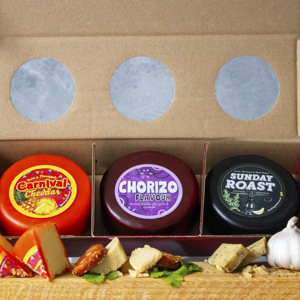Cheese Truckle Selection Gift Box