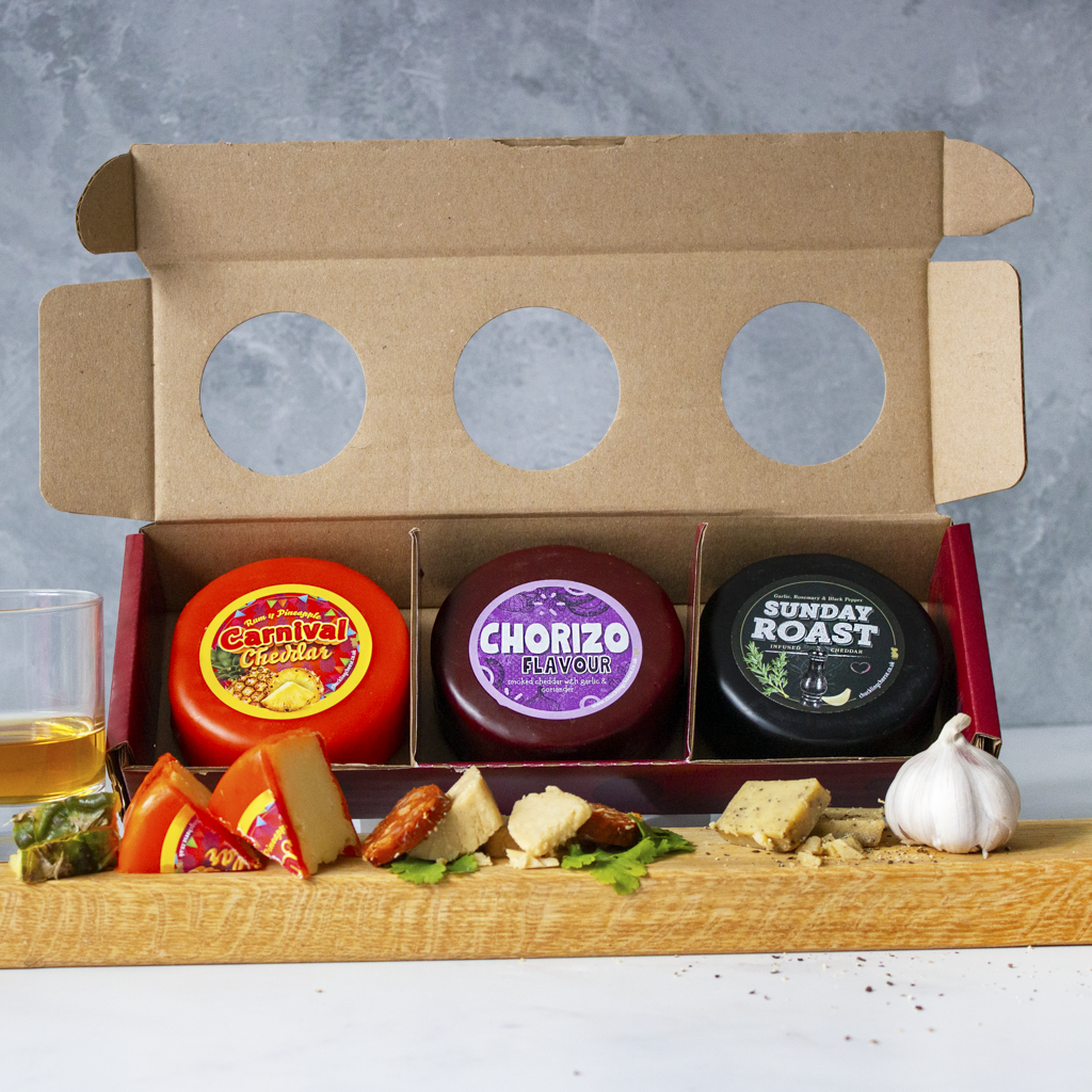 Cheese Truckle Selection Gift Box
