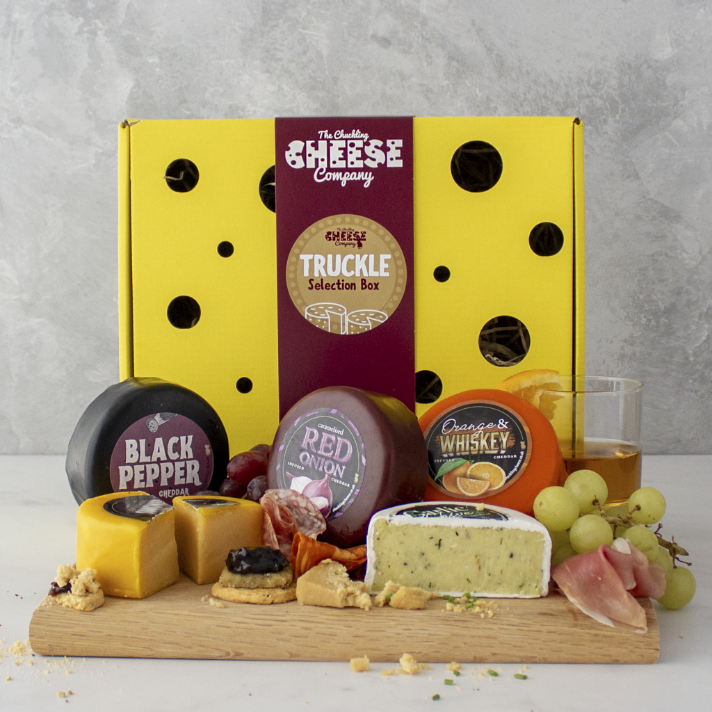 Waxed Cheese Truckle Gift Box – The Chuckling Cheese Company