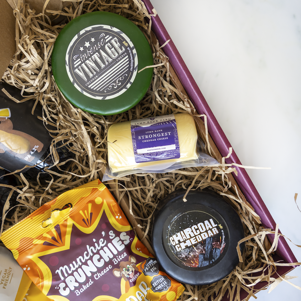 ‘You’re not old, You’re vintage’ - Beer & Cheese Gift Hamper