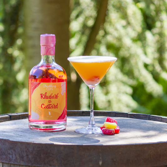Rhubarb & Custard Gin Martini