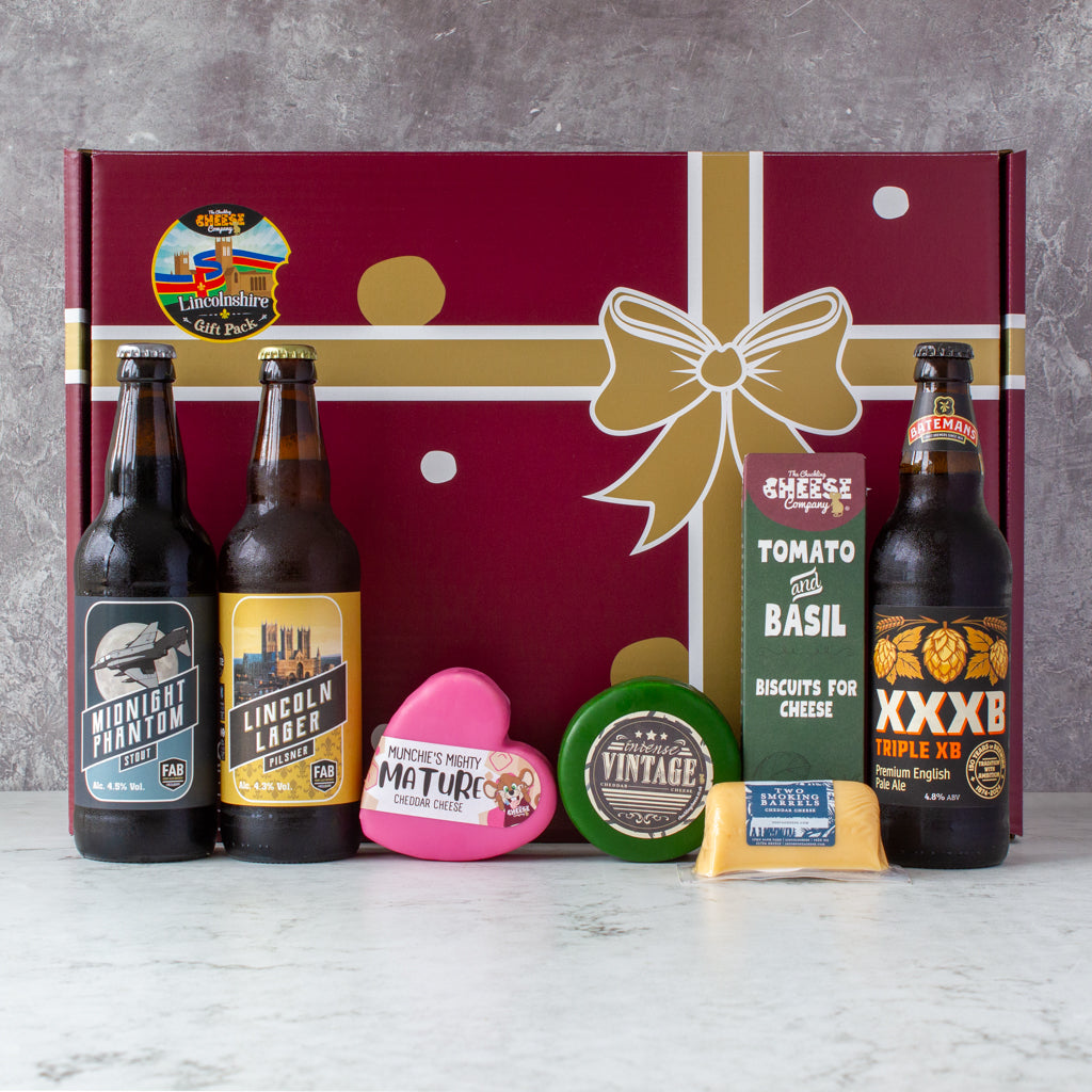 Lincolnshire Inspired Beer & Cheese Gift Hamper