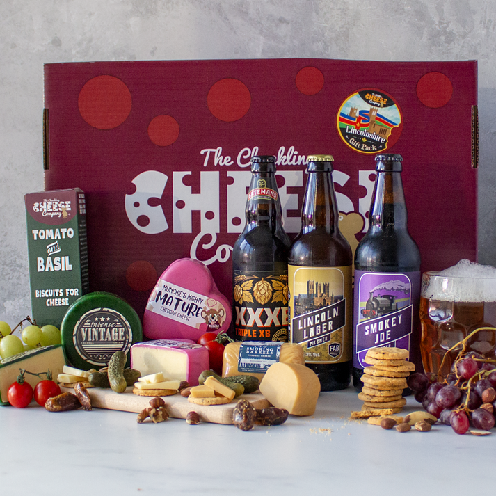 Lincolnshire Inspired Beer & Cheese Gift Hamper – The Chuckling Cheese ...