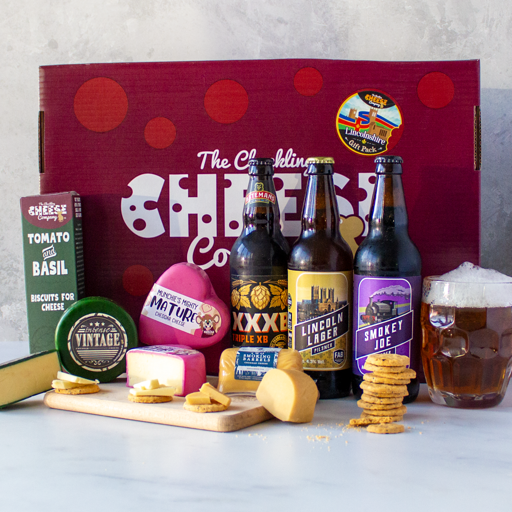 Lincolnshire Inspired Beer & Cheese Gift Hamper