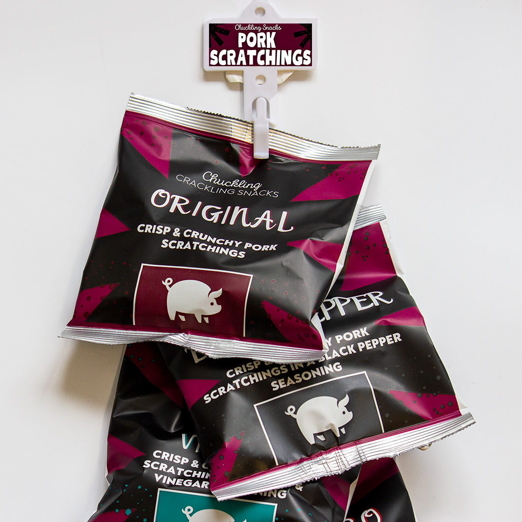 Mixed Clip Pork Scratchings