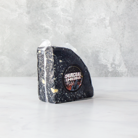 Charcoal Cheddar 1/4 Wheel 560g