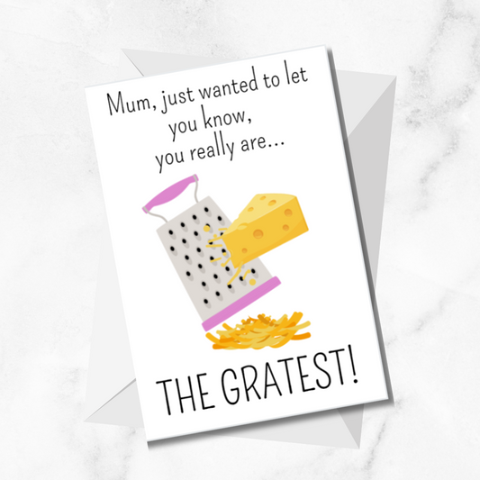 "Gratest Mum" Greeting Card