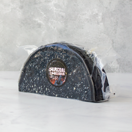 Charcoal Cheddar 1/2 Wheel 1125g