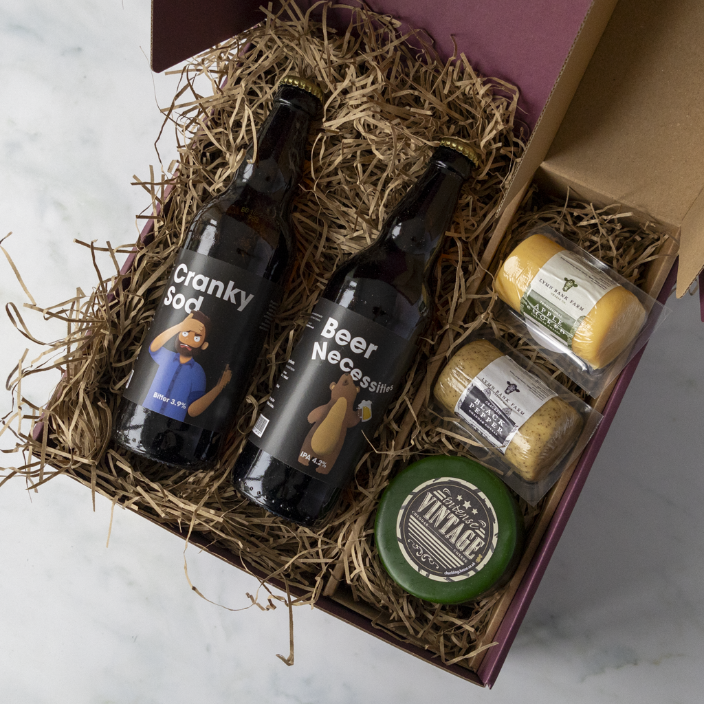 Comedy Craft Beer & Artisan Cheese Gift Hamper
