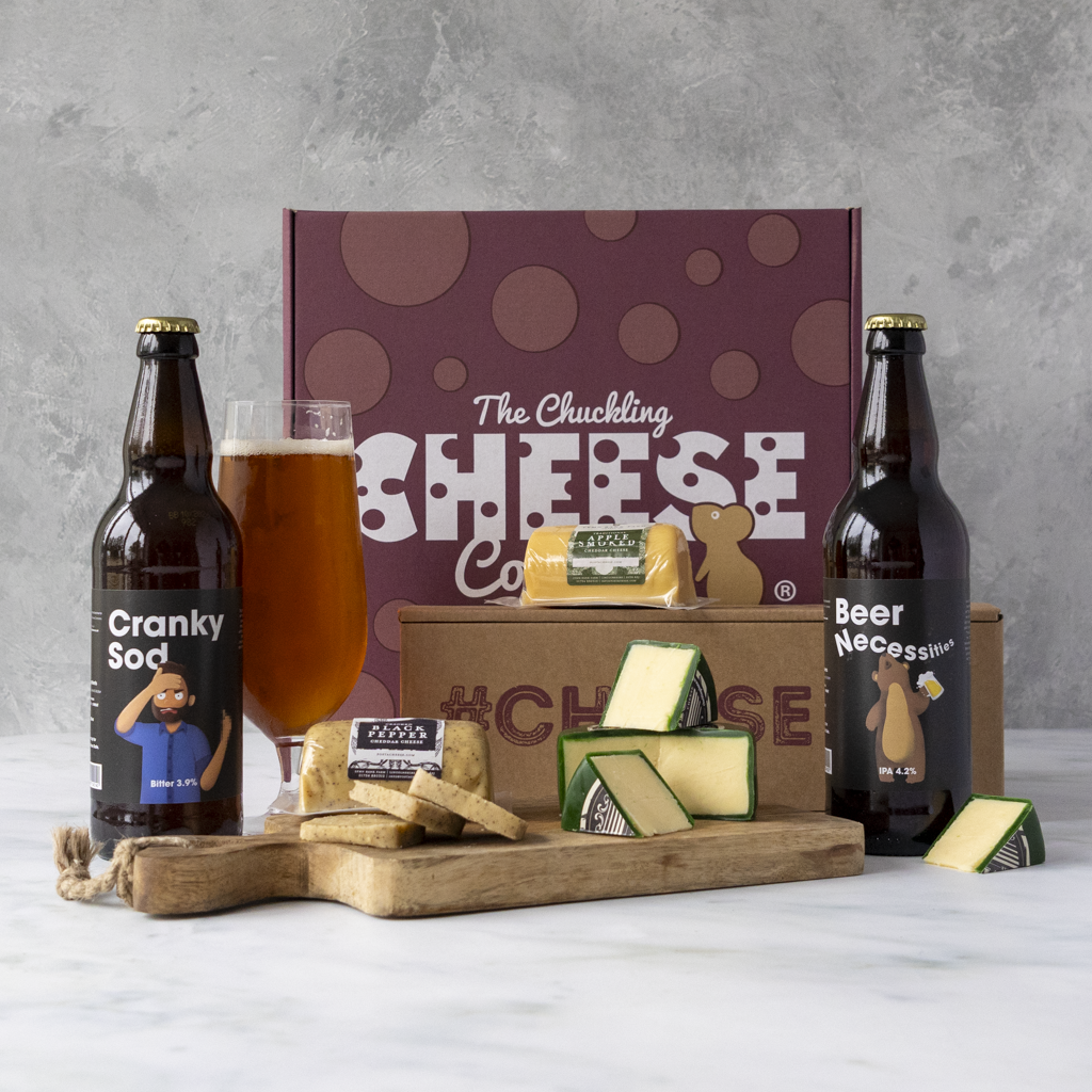 Comedy Craft Beer & Artisan Cheese Gift Hamper