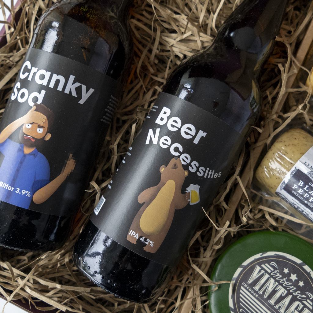 Comedy Craft Beer & Artisan Cheese Gift Hamper