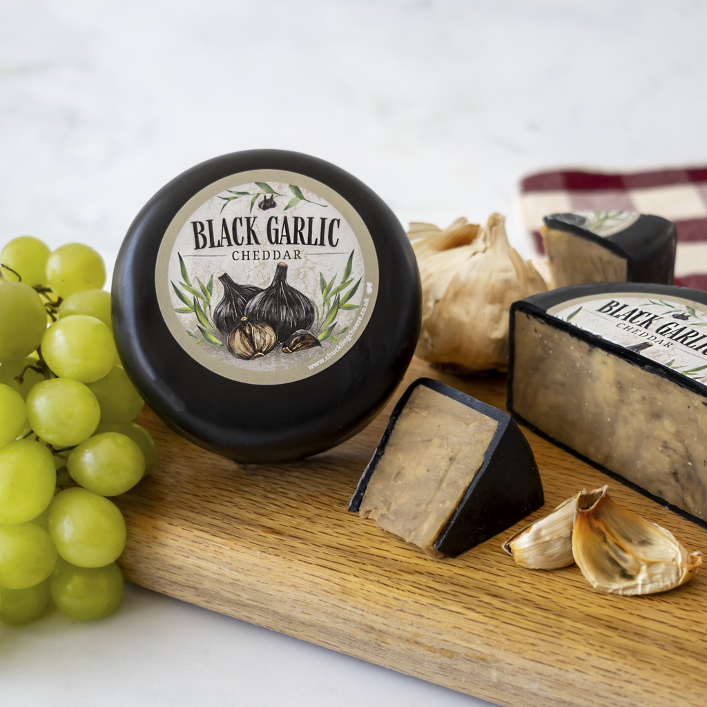 Black Garlic Cheddar Truckle