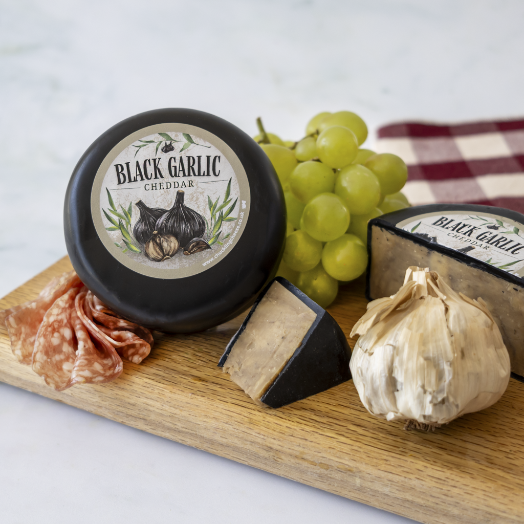 Black Garlic Cheddar Truckle