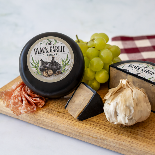 Black Garlic Cheddar Truckle