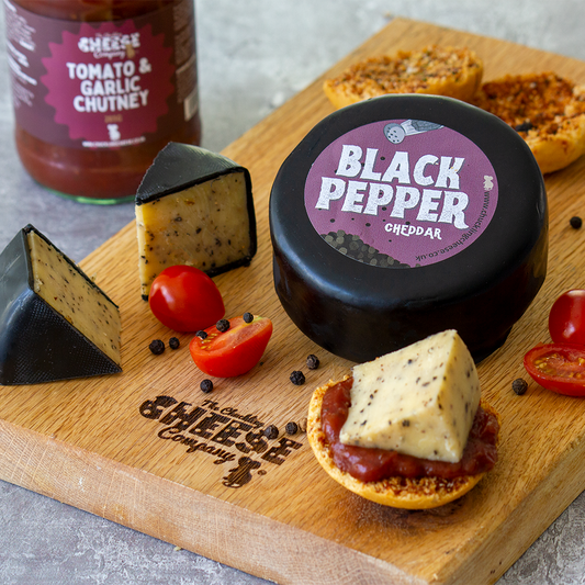 Black Pepper Cheddar Truckle