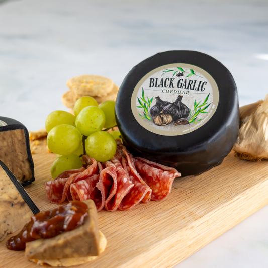 Black Garlic Cheddar Truckle