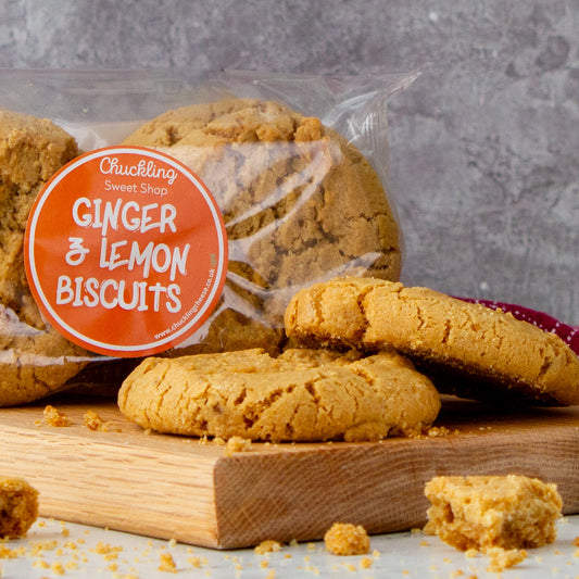 Stem Ginger & Lemon Biscuits