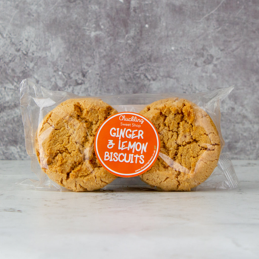 Stem Ginger & Lemon Biscuits