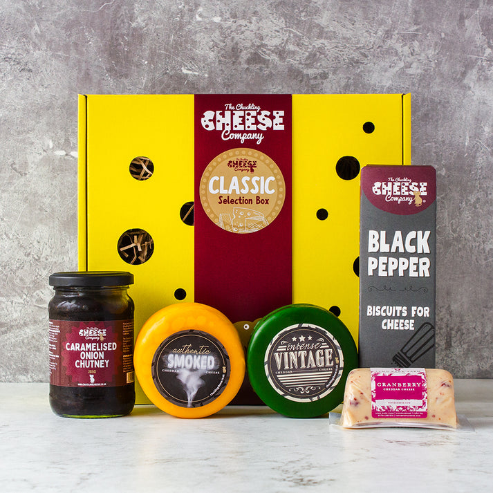 Classic Cheeseboard Selection Gift Box – The Chuckling Cheese Company