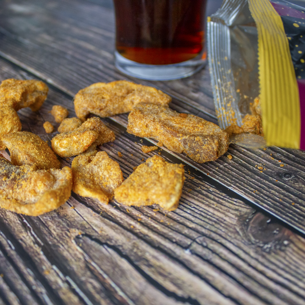 Cheese & Onion Pork Scratchings (50g)