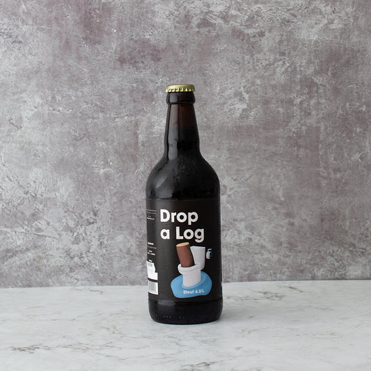Drop a Log! Stout Comedy Beer
