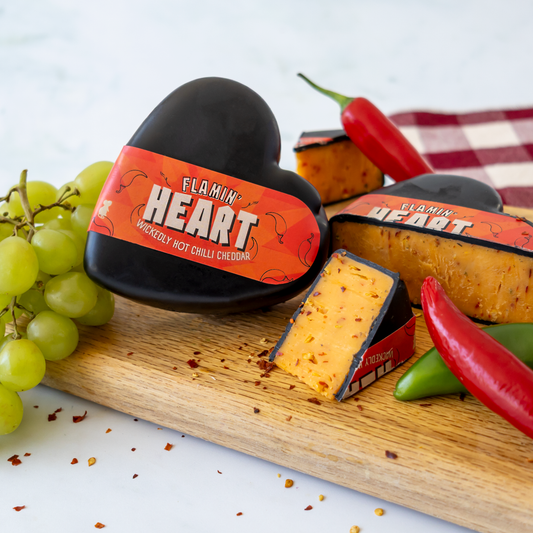 Flamin' Heart Hot & Spicy Cheddar Truckle