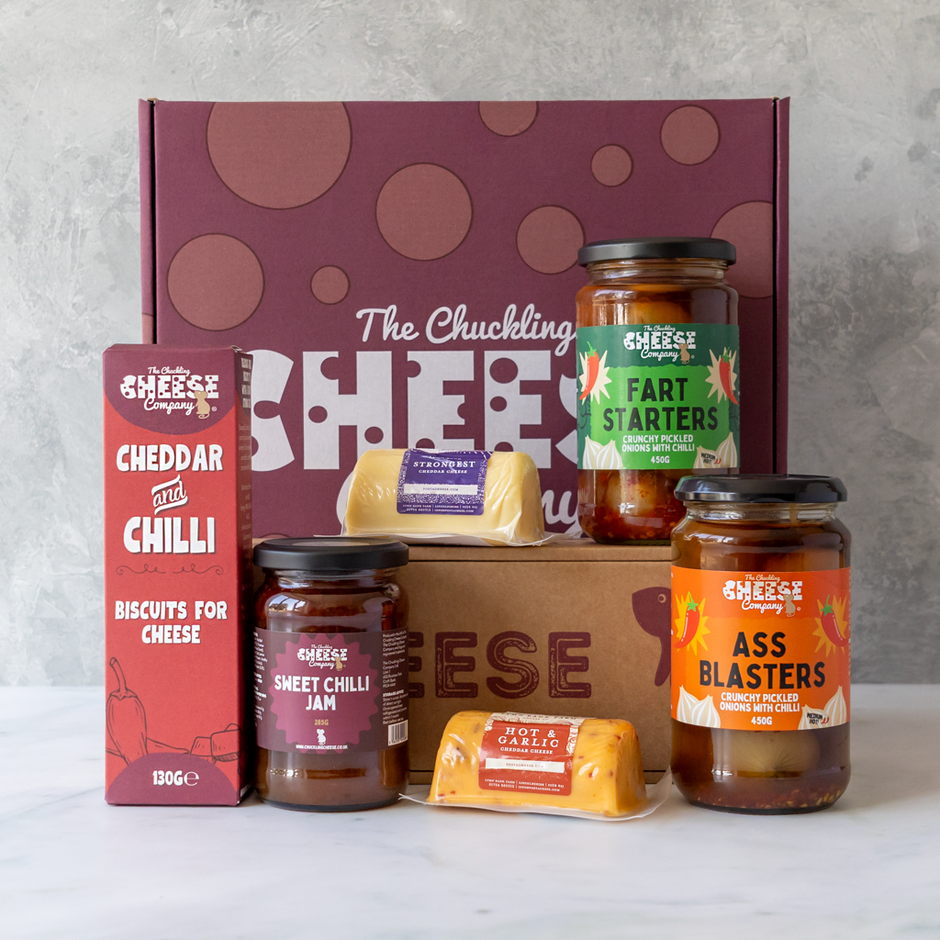Luxury Cheese Gift Hampers | Food Hampers & Gift Boxes – The Chuckling ...