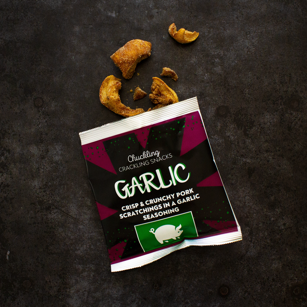 Garlic Pork Scratchings (50g)