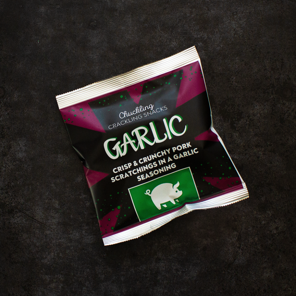 Garlic Pork Scratchings (50g)