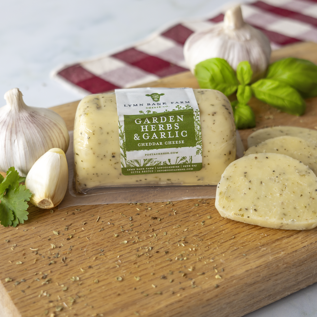 Garden Herbs & Garlic Cheddar Barrel