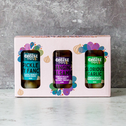 Gourmet Pickled Onion Triple Gift Tray