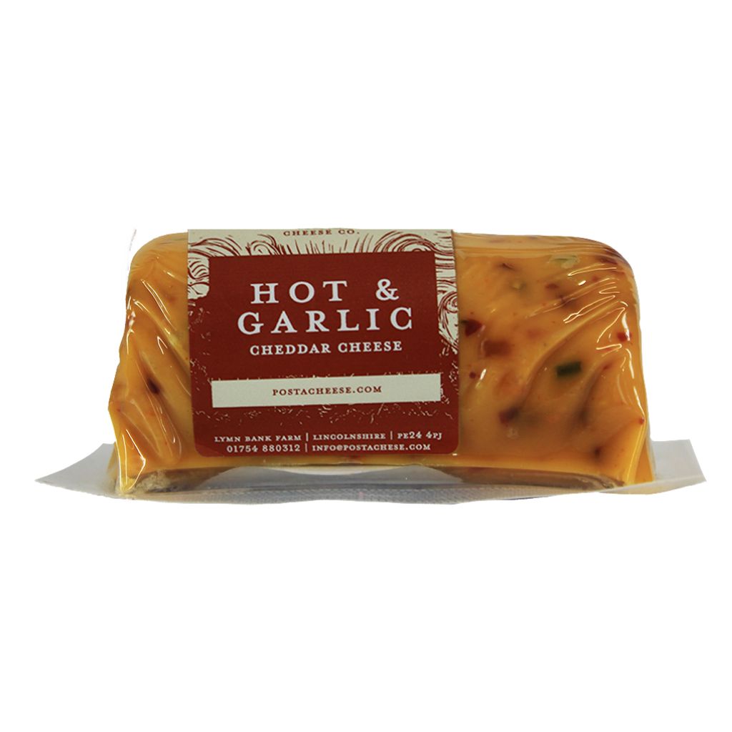 Hot & Garlic Cheddar Barrel