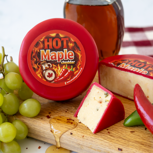 Hot Maple Cheddar Truckle