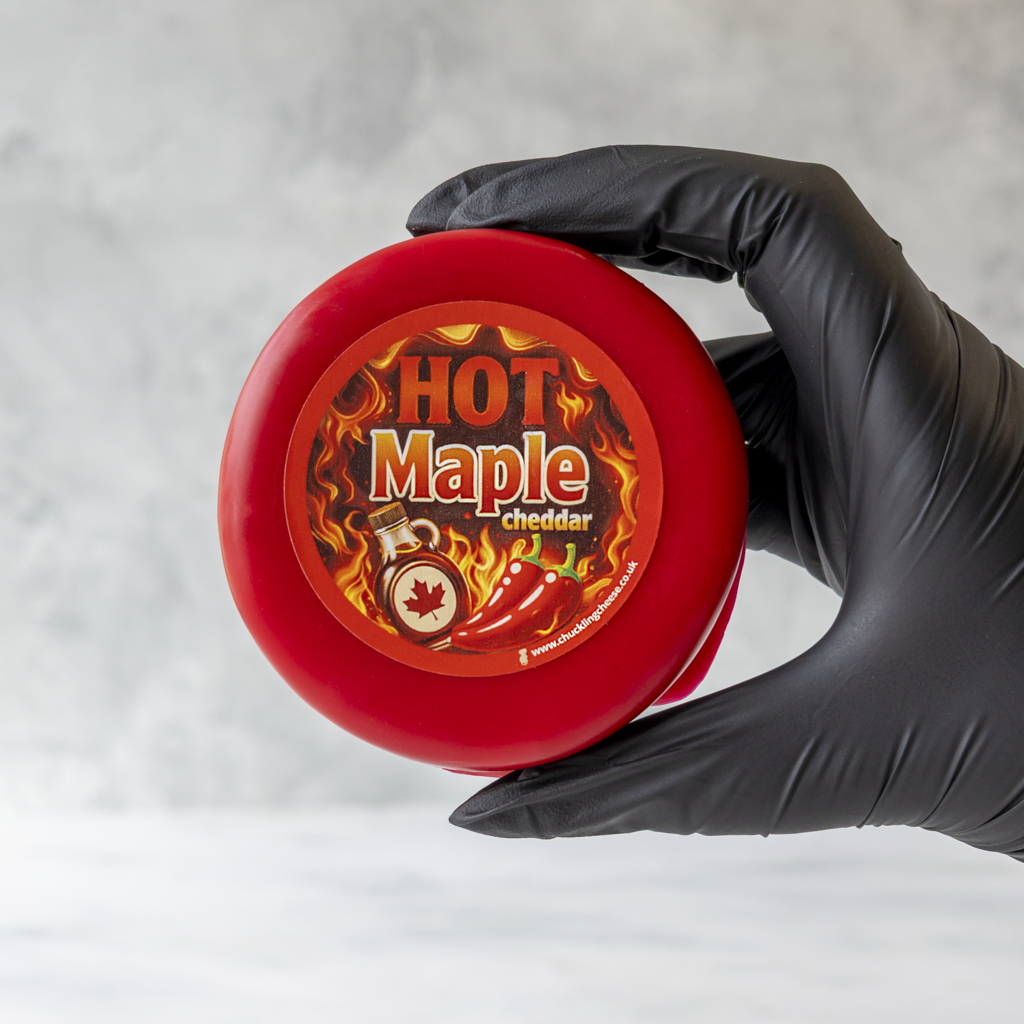 Hot Maple Cheddar Truckle