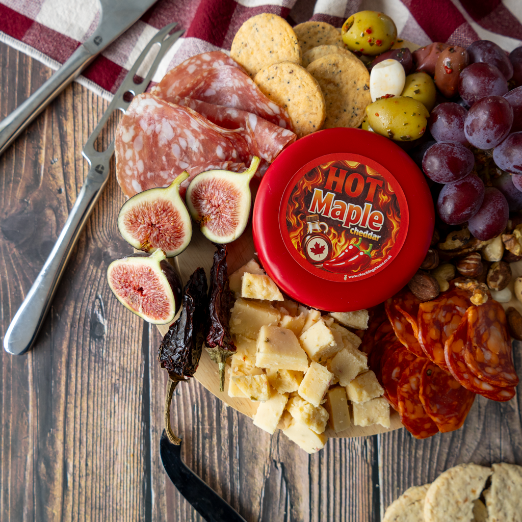 Hot Maple Cheddar Truckle