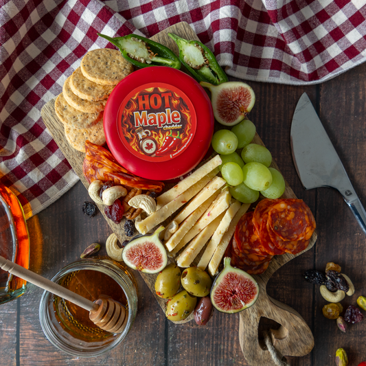 Hot Maple Cheddar Truckle
