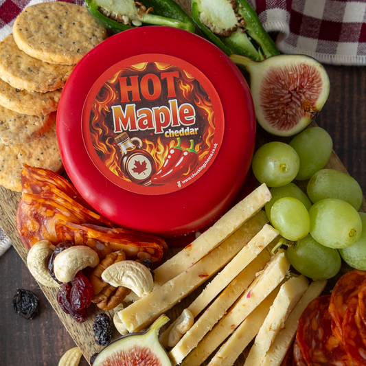 Hot Maple Cheddar Truckle